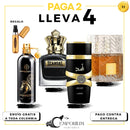 11 -  4 PERFUMES + REGALO (Asad, Khamrah, Tonka, Scandal + perfumero)