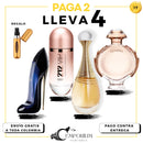 17 - 4 PERFUMES + 1 REGALOS (Good girl + 212 Vip Rose +Olympea + Jadore + perfumero)