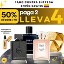 27- 4 PERFUMES + 1 REGALO - (Club Nuit+Bleu Chanel+Coco C+LadyM+perfumero)