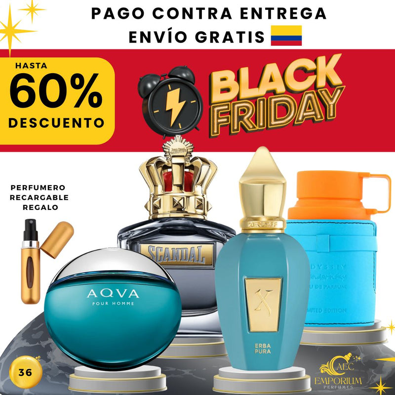 36 -4 PERFUMES + REGALO