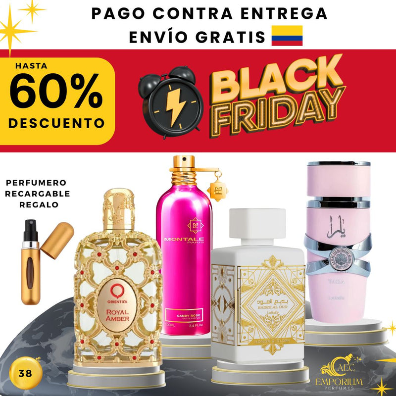 38 -4 PERFUMES + REGALO