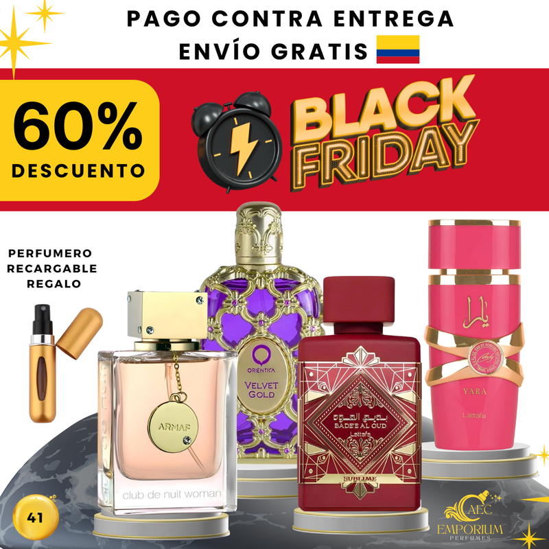 41 - 4 PERFUMES + REGALO