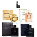 27- 4 PERFUMES + 1 REGALO - (Club Nuit+Bleu Chanel+Coco C+LadyM+perfumero)