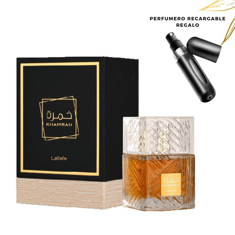 0011 - KIT 4 PERFUMES + 4 REGALOS (Asad, Khamrah, Tonka, Scandal + 4 perfumeros)