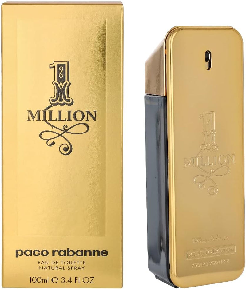 0134 - 4 PERFUMES + 1 REGALO (Scandal+one million+vip black+bvulgari + perfumero)