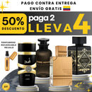 07 - KIT 4 PERFUMES + REGALO ( Lattafa Oud For Glory, Lattafa Asad, Al Haramain, Ombre Nomade)