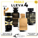 07 - KIT 4 PERFUMES + REGALO ( Lattafa Oud For Glory, Lattafa Asad, Al Haramain, Ombre Nomade)