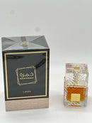 01 - 4 PERFUMES + 1 REGALOS (Scandal+khamrah+Oud saffron+club+1 perfu)