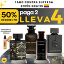 08 - 4 PERFUMES + REGALO  (Bharara+club+ombre +oud for glory)
