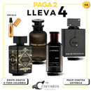 08 - 4 PERFUMES + REGALO  (Bharara+club+ombre +oud for glory)