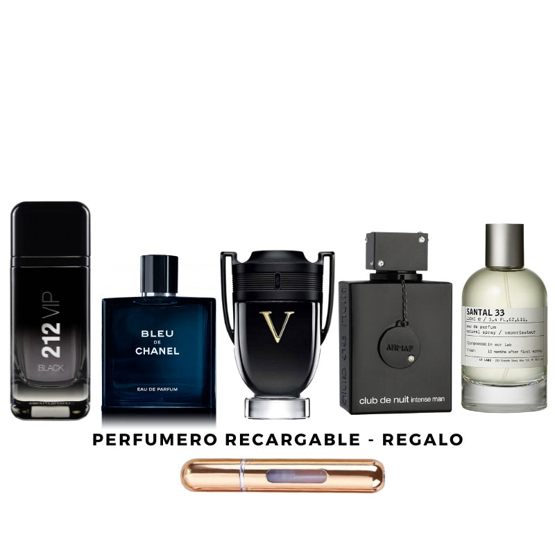 0169 - 5 PERFUMES + 1 REGALO