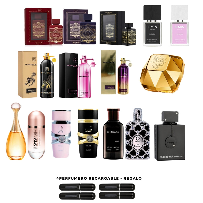 0182 - 16PERFUMES + 4 REGALO