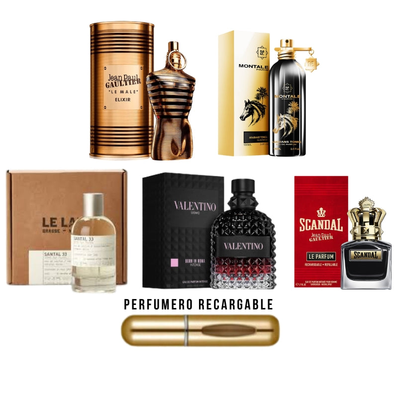 0190 - 5 PERFUMES + 1 REGALO