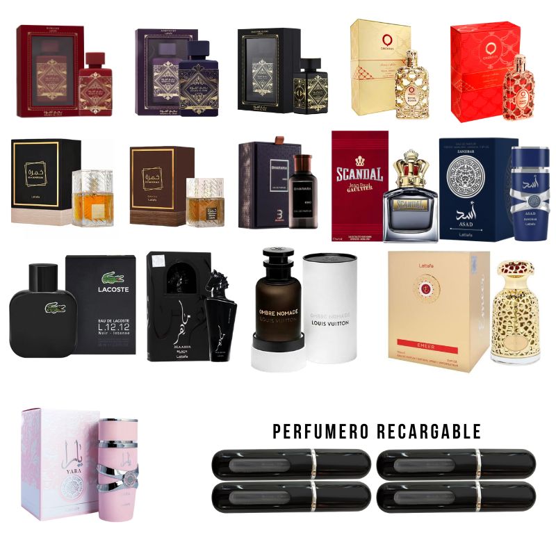 0199 - KIT 15 PERFUMES + 4 REGALO