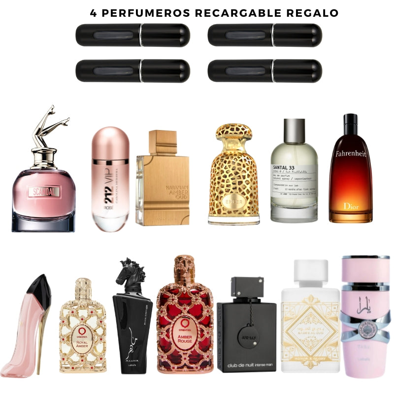 0163 - 13 PERFUMES + 4 REGALOS