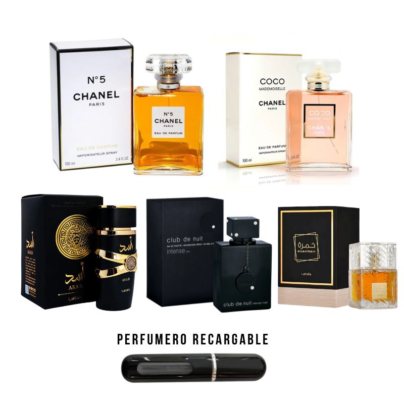 0213 - 5 PERFUMES + 1 REGALO