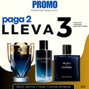 0222 - 3 PERFUMES  (OInvictus Perfum, Bleu, Sauvage)