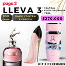 0026 - KIT 3 PERFUMES -(Scandal- Lataffa Yara, Good Girl Blush)