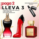 0075- KIT 3 PERFUMES + RAGALO (Baccarat+Good girl+jean Paul+perfumero)