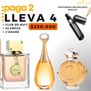 0099 KIT 3 PERFUMES + 1 REGALO (Club de nuit w+olympea+jadore+perfumero)